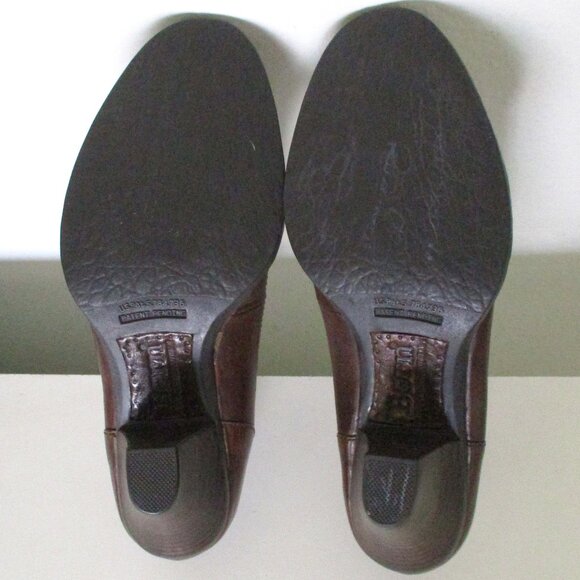Born Womens Brown Leather Heel Pump - Size 6M - Picture 7 of 8